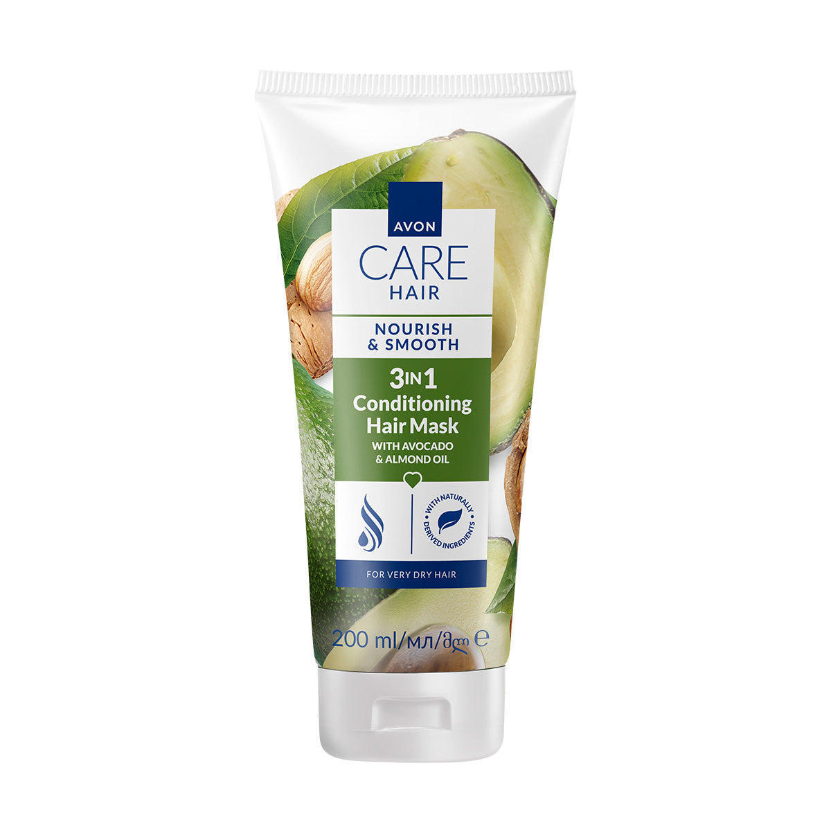 Avon Care 3'ü 1 arada Pürüzsüzleştirici Saç Maskesi 250ml
