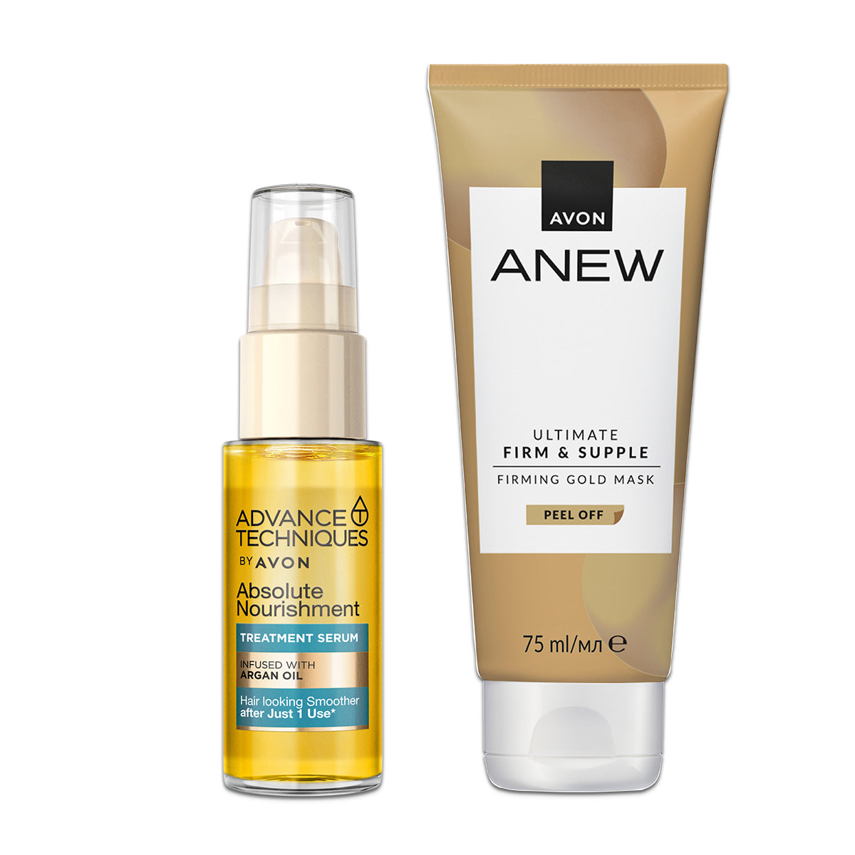 Anew Gold Mask + AT Nourishment Serum Paketi