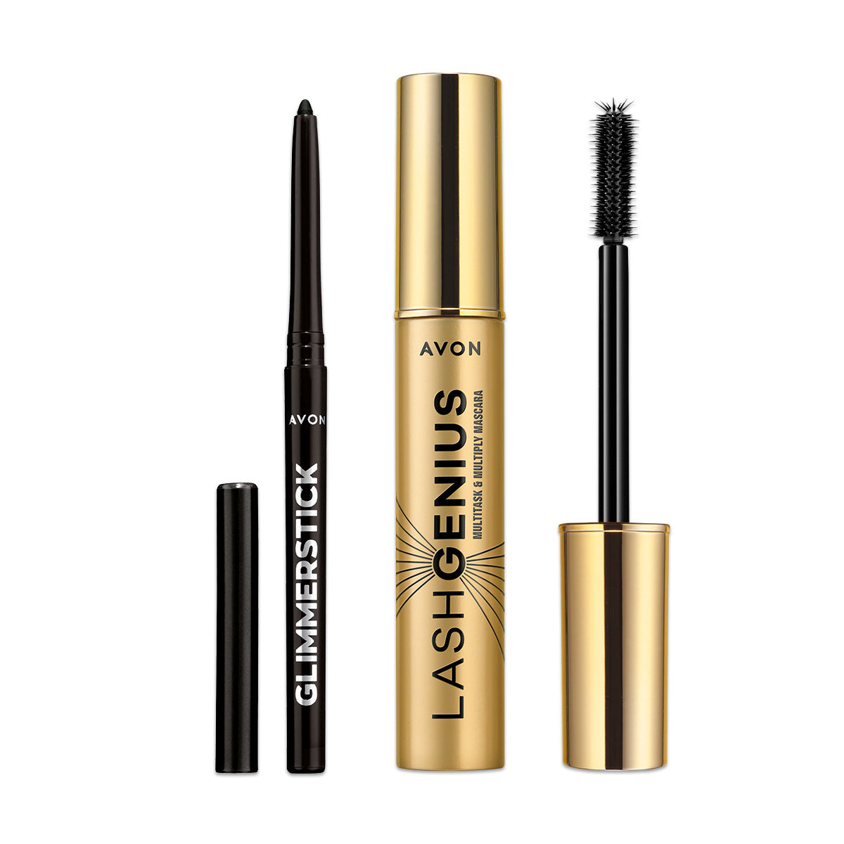 Avon Blackest Black Eyeliner and Mascara Paketi