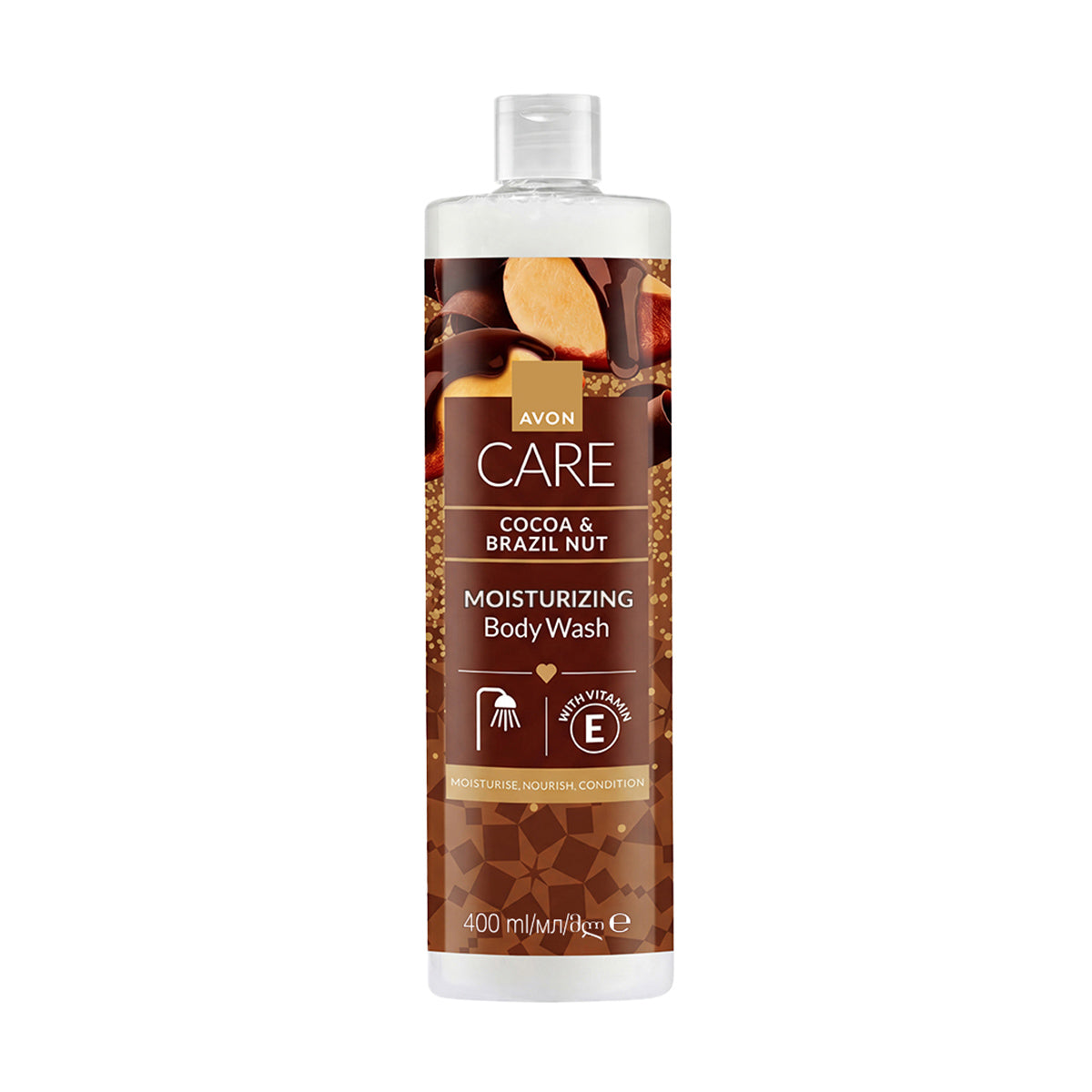 Avon Care Cocoa And Brazil Nut Body Wash 400ml