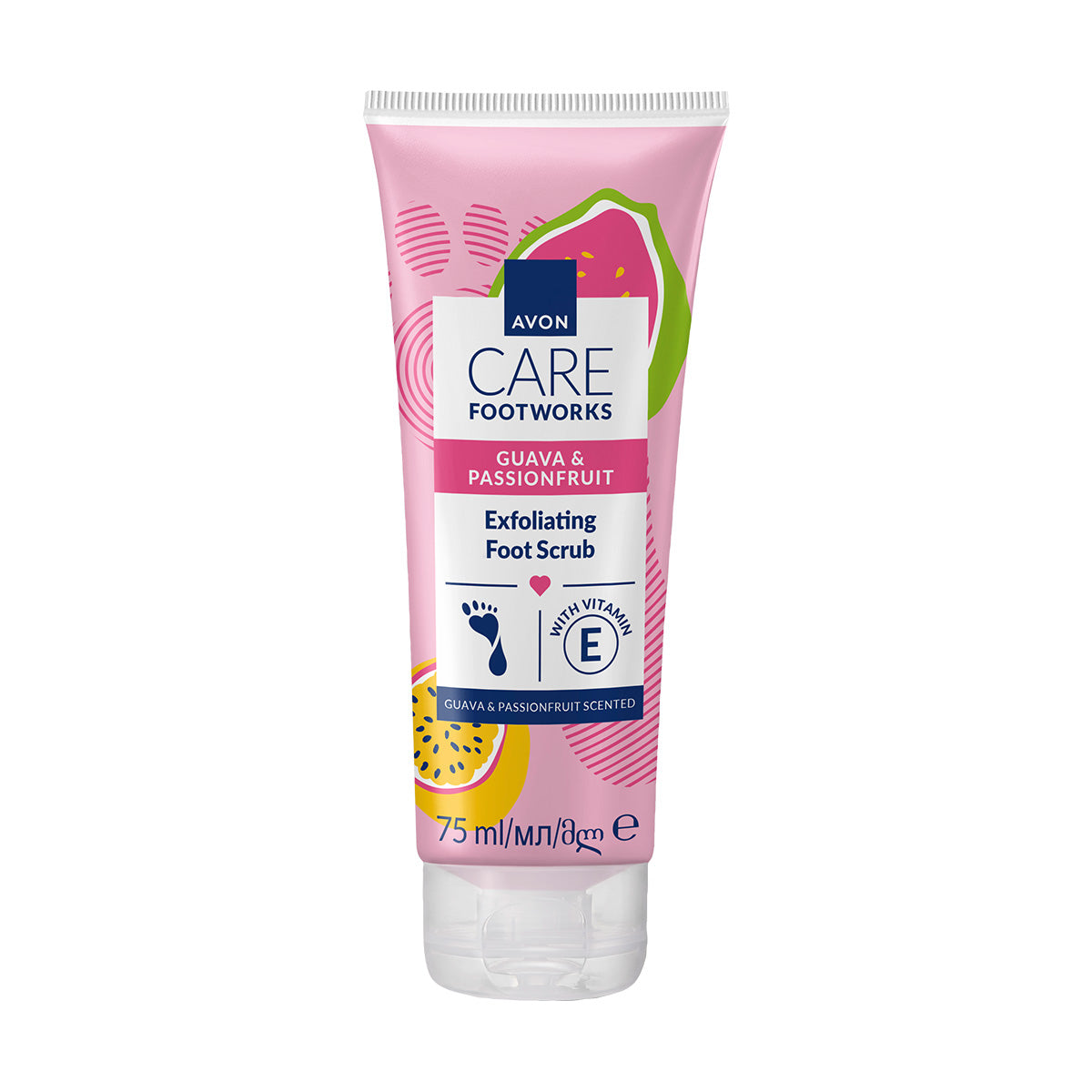 Avon Care Footworks Guava ve Tutku Meyvesi İçerikli Ayak Peelingi