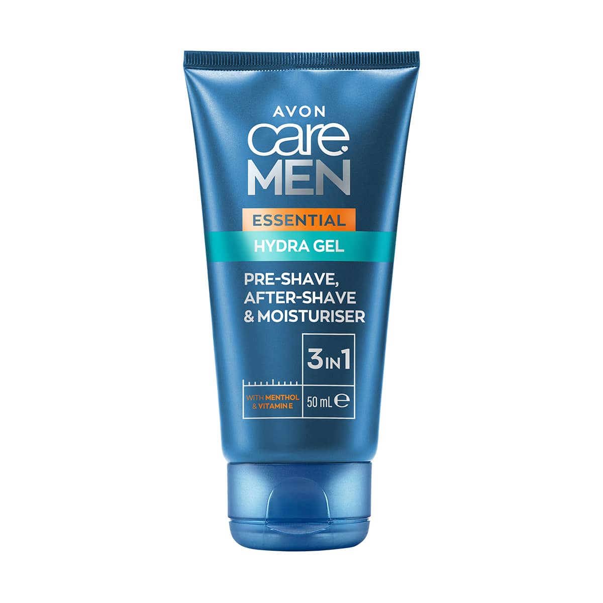Avon Care Men Essential 3’ü 1 Arada Nemlendirici Yüz Yıkama Jeli 50ml