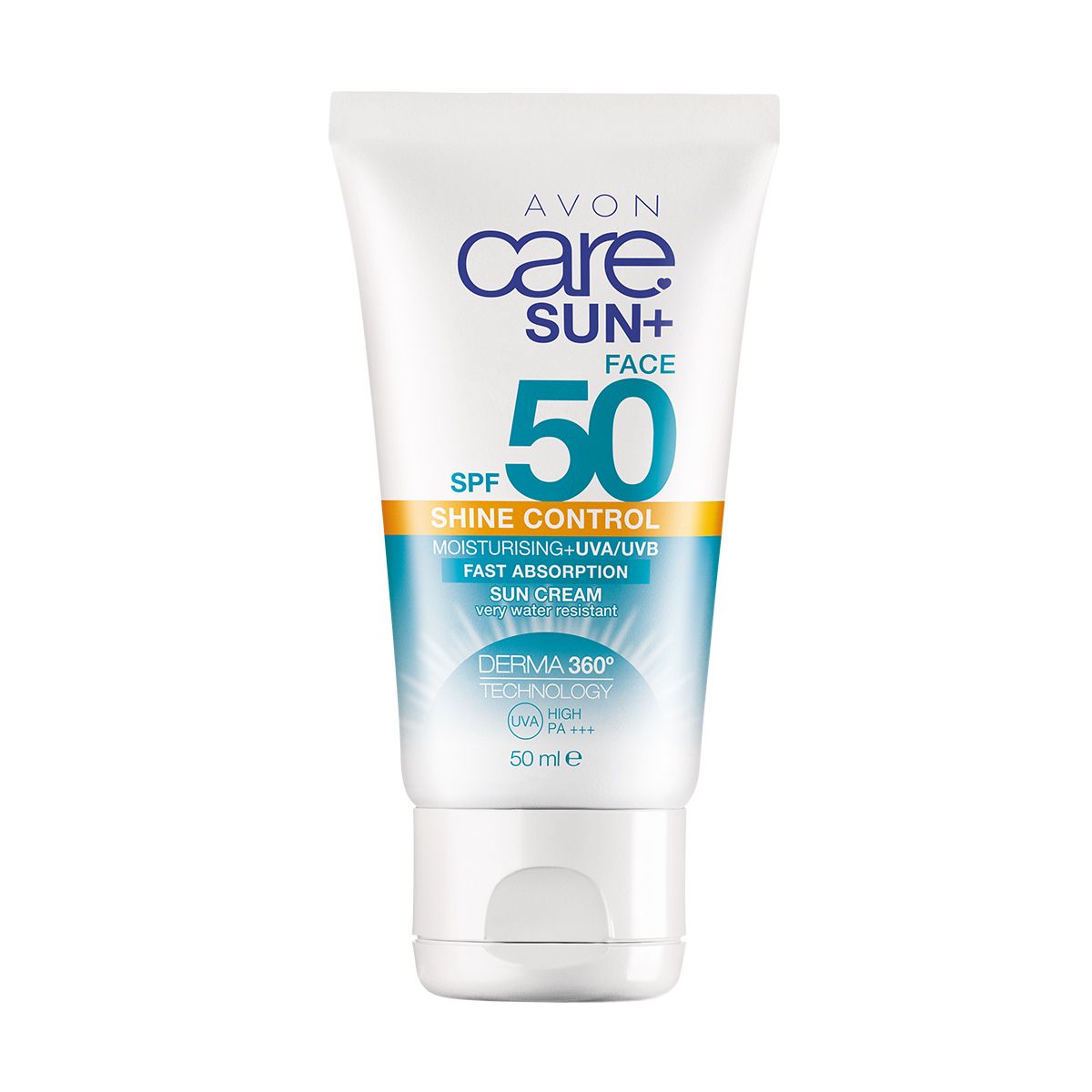 Avon Care Sun+ Parlamayı Önleyen Nemlendirici Güneş Koruyucu Yüz Kremi SPF50 50ml