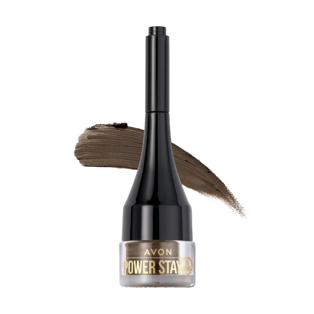 Power Stay 24 Saate kadar Kalıcı Fırçalı Kaş Kalemi Dark Brown 1438005 2gr