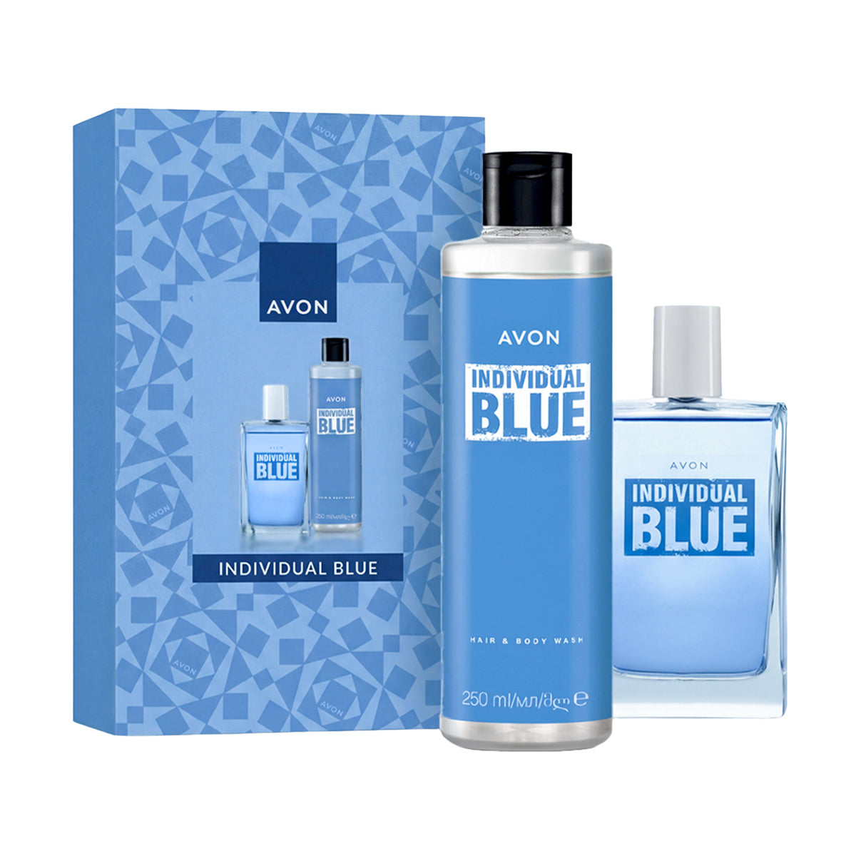 Individual Blue Gift Set