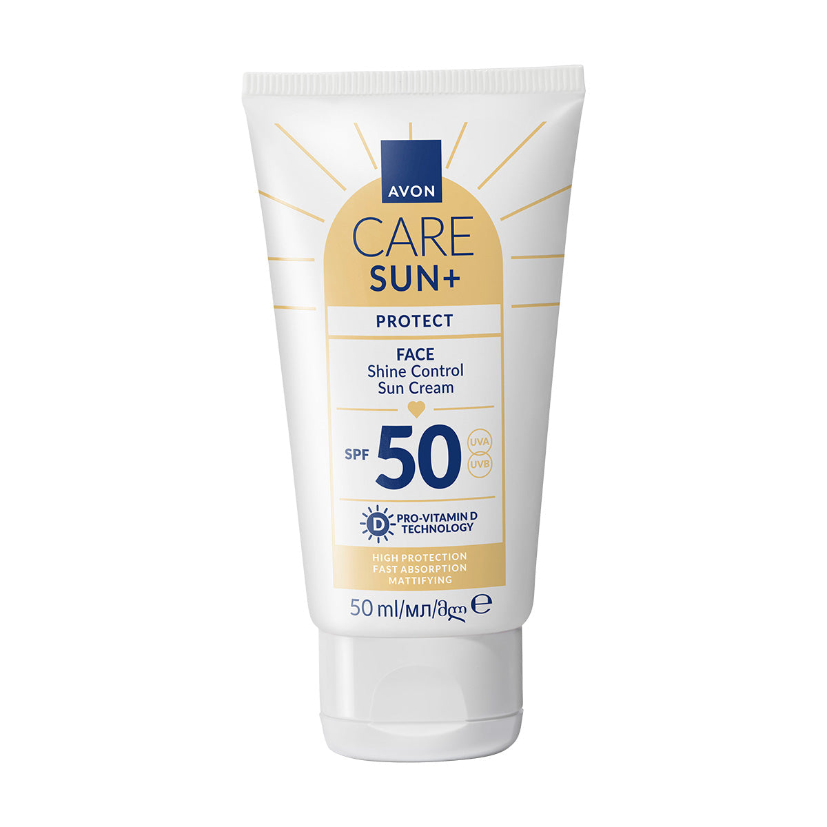 Avon Care Parlamayı Kontrol Eden Güneş Koruyucu Yüz Kremi SPF50