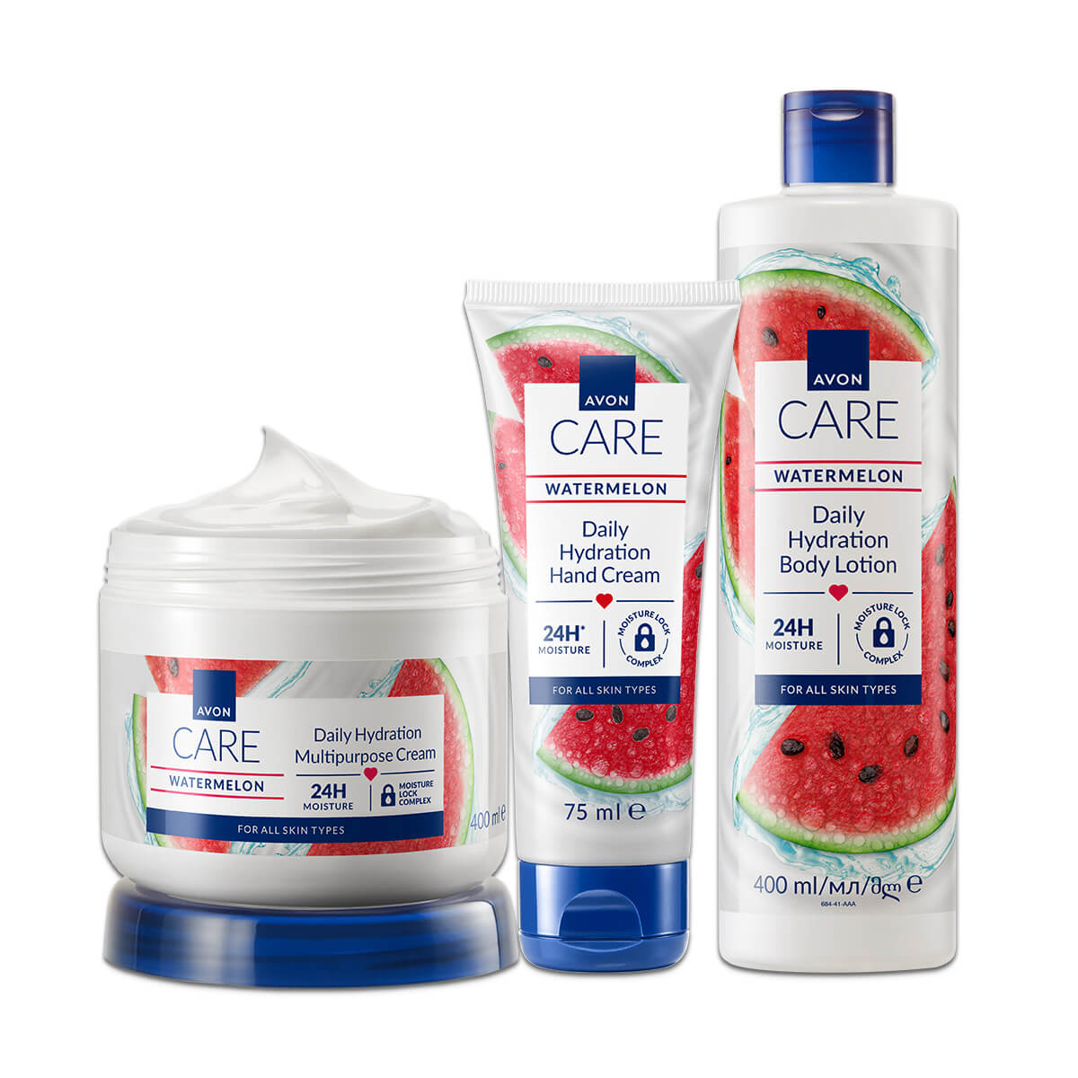 Watermelon Hand Cream + Lotion + Multipurpose Cream Paketi